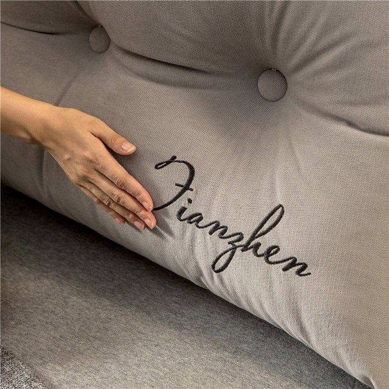 床头靠垫软包三角长条枕床上大靠背榻榻米抱枕飘窗长X靠枕厚可拆