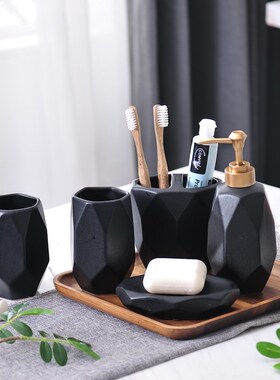 家居饰品摆件装饰卫p生间洗漱用品浴室软装摆设洗手台洗脸台