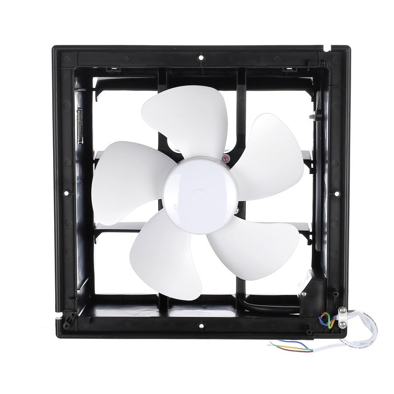 正野6寸全塑带网排气扇厕所百叶窗厨房排风强力通风换气扇APB15B2