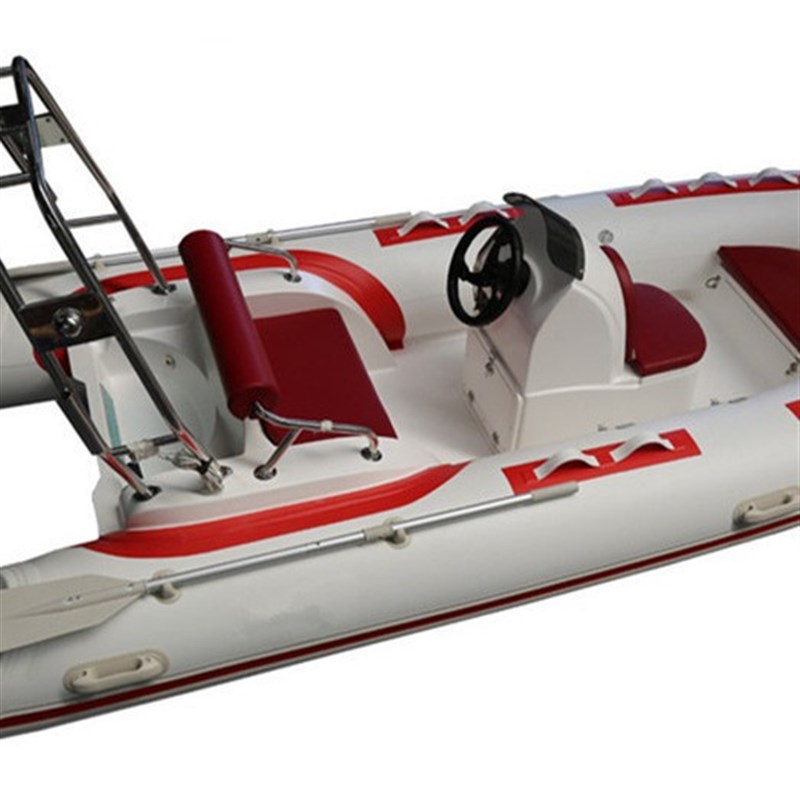 海迈3.9米玻璃钢海钓船 PVC充气船 橡胶橡皮艇 运动艇 硬底钓鱼船