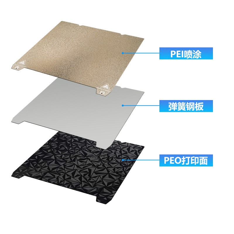 Ender-3 S1/End-5 S1/K1pei板PEI磁吸磁钢膜3d打印机平台磁性贴膜