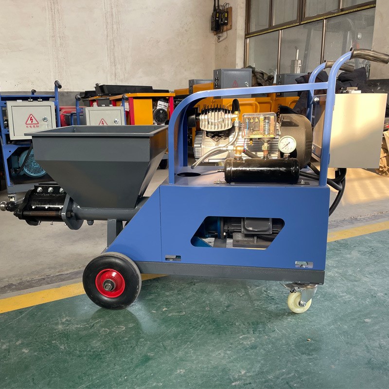 九格室内外装修墙面抹灰机粉墙机 411砂浆喷涂机全自动喷涂设备