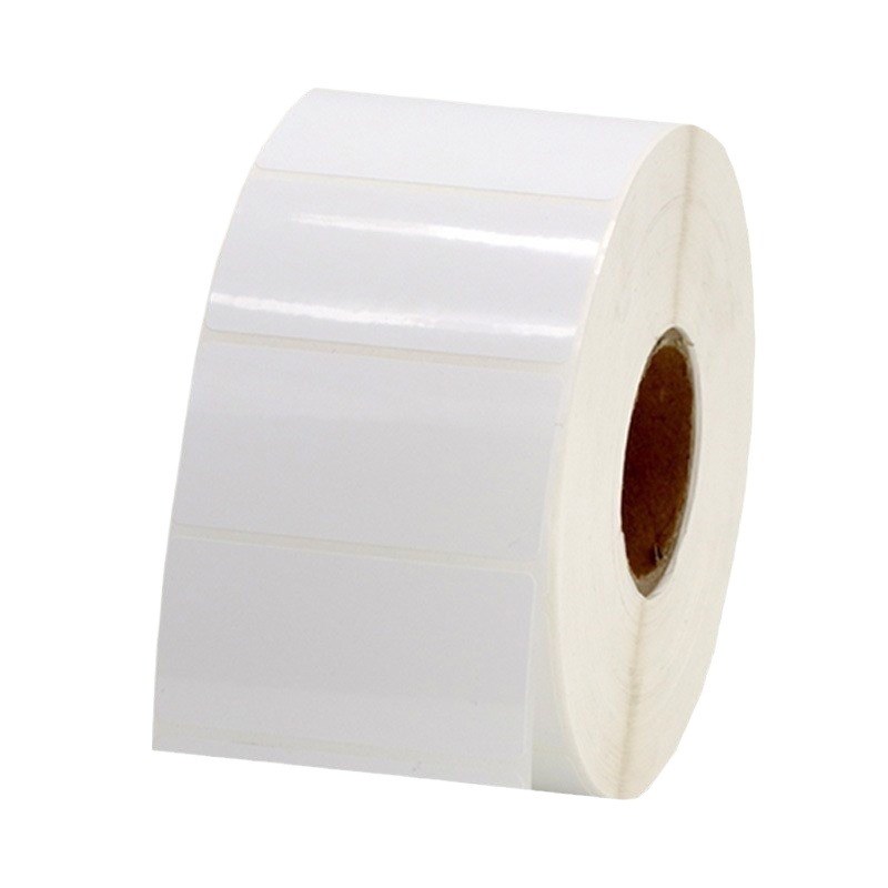 亮白pet空白标签纸 光白标签贴纸高温防水条码纸标签贴 pet不干胶