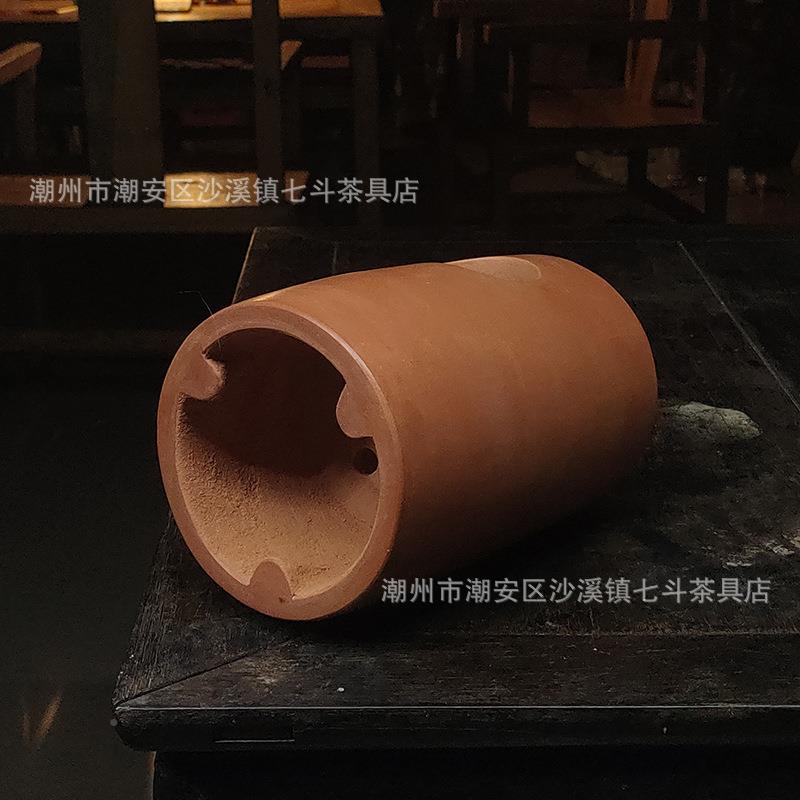 文举童童文炭宋红泥小炉工夫783茶副榜炉煮茶炉橄榄木碳烧火水炉