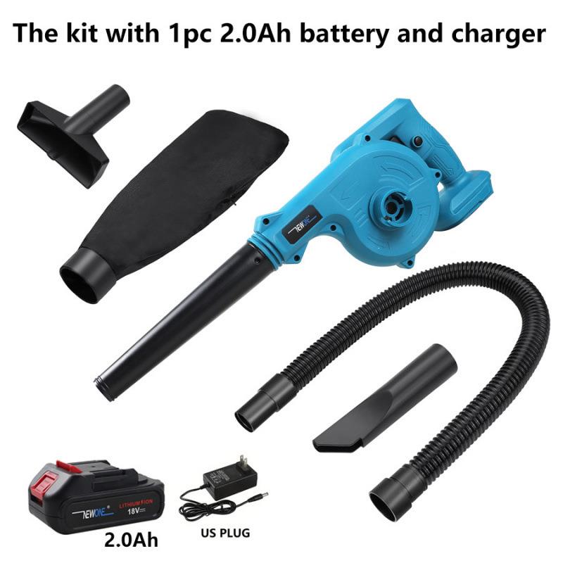 电21V锂GLH用吹尘锂器充电式吹吸两用鼓风家机电工业吹风机大功率