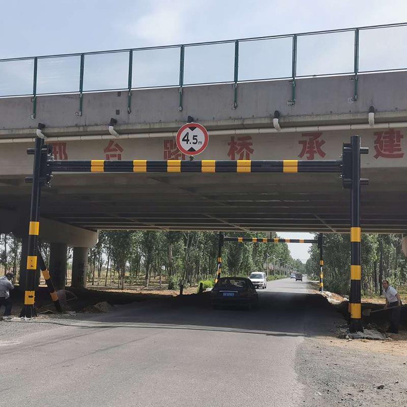 定限制高高874速公路高架村道公路龙门架定限高杆停车场固限防撞