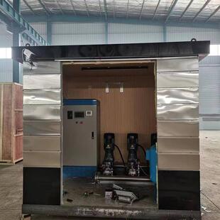 智小慧一体化泵乡镇区户外加压供水无负压稳压成套房190设备