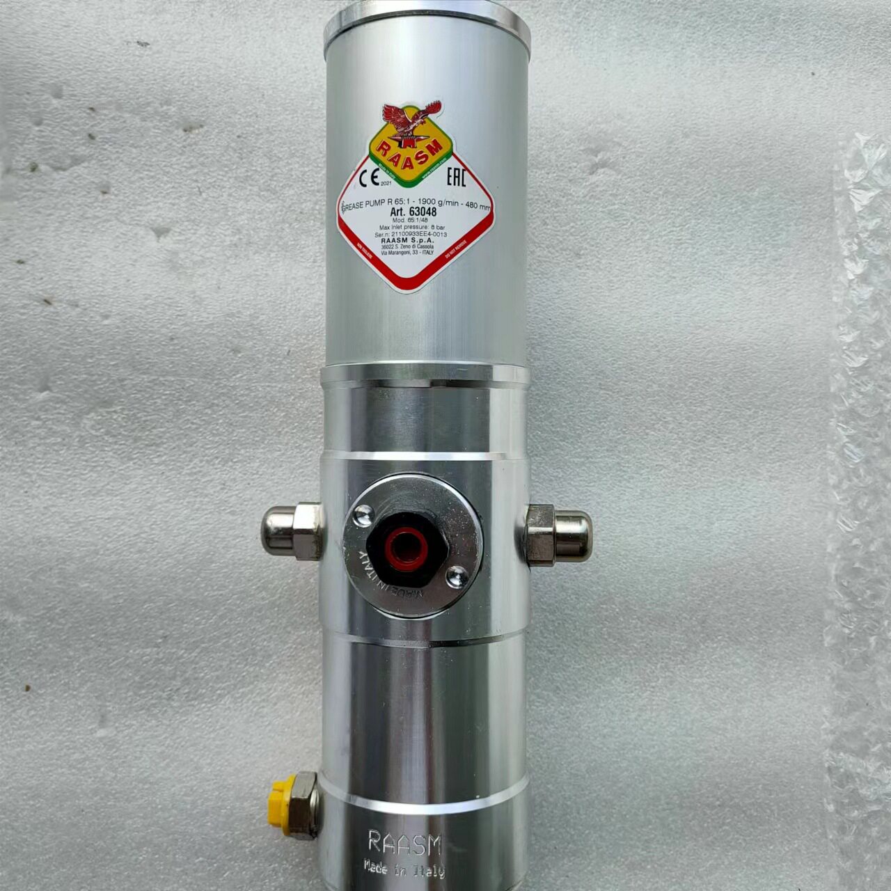 意大利RAASM黄油泵 意大利RAASM气动泵 规格齐全 常规型号备货足