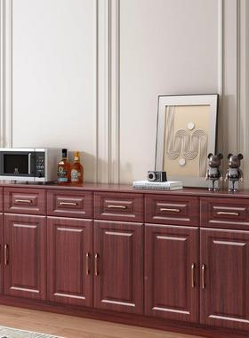 实柜木家用卧室储物柜收柜纳柜餐碗OGD柜水茶客厅餐边柜靠墙柜子