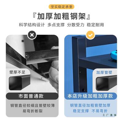 电竞移房脑主机托架多座F99H7TM9层可动机电箱底置物架落地家用桌