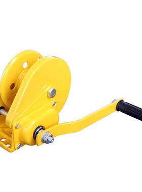 手摇盘双向自锁KKZ式手绞葫动绞盘家用小型便携引芦带牵刹车手动