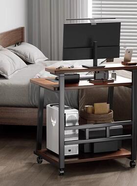 台式电桌可移动卧书室脑边桌DDA小户型笔记本工作台家用学床习写