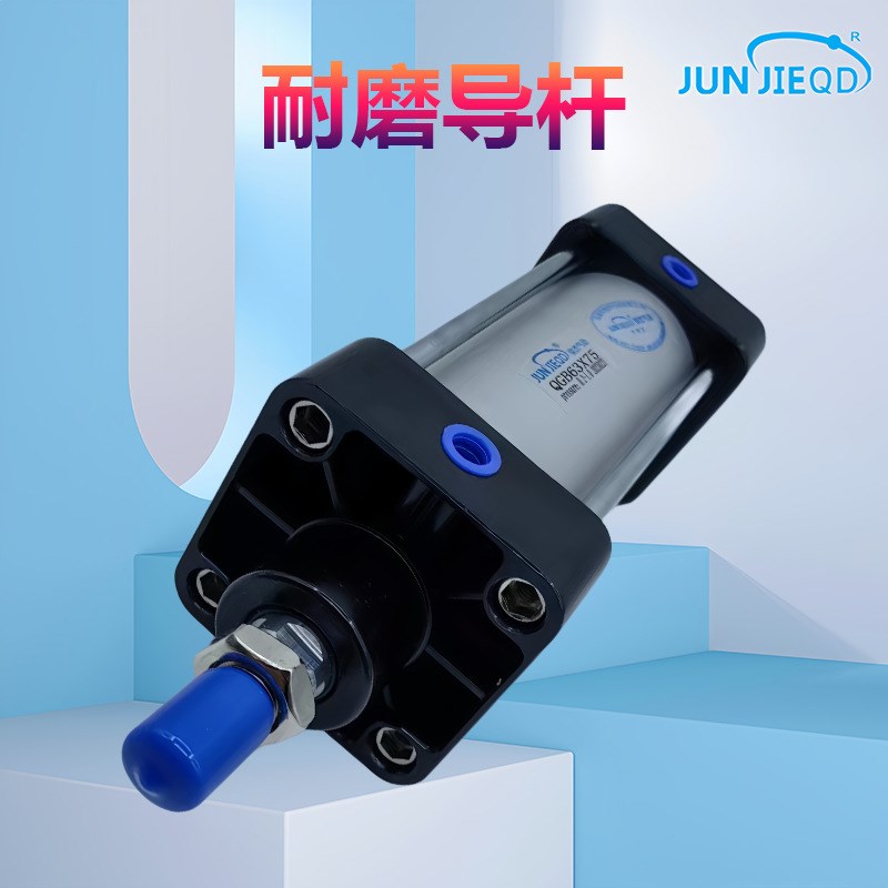 源头工厂QGB32/40/50/63/80/100方型大推力轻型铝合金双作用气缸