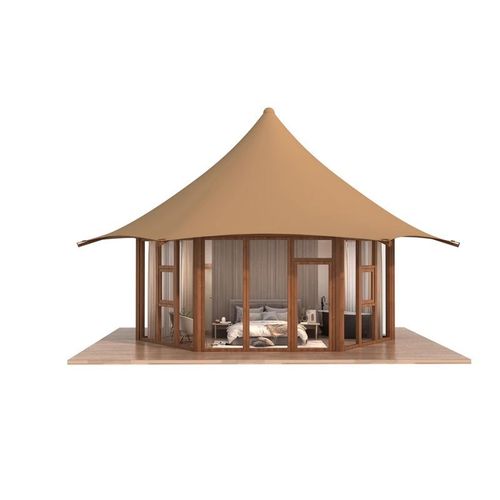 野奢酒店豪华酒店帐篷景区星级商务篷屋民宿户外遮阳玻璃篷房