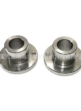 45钢GBC02圆法兰型导向轴支座安装孔通孔底座 加厚型不锈钢GBC06