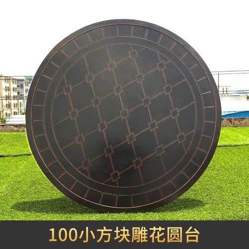 户外铸铝桌椅组合家用露天防水防晒花园阳台小茶几茶桌铁艺圆桌子