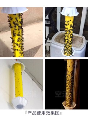 空消粘捕虫棒超市养殖场物理灭虫特殊光谱强力粘劲果蝇苍蝇灭蚊