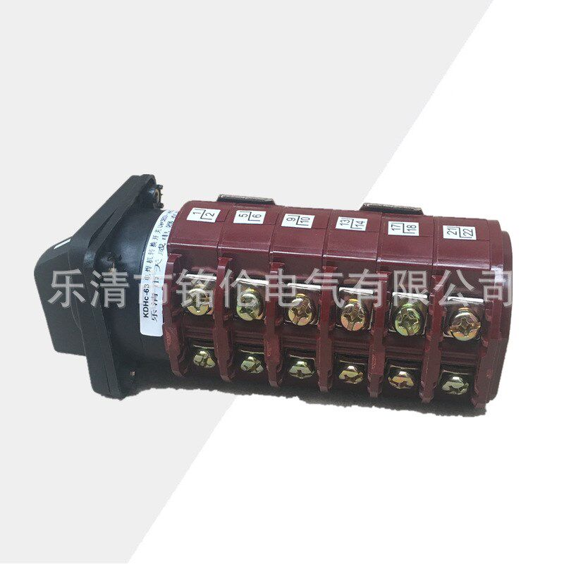 天威 CO2气保护焊开关 电焊机转换开关 KDHc-63A-3X3-6 方面板