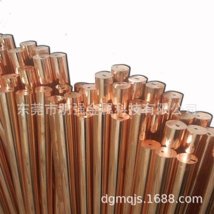 锻打紫铜棒T2 T3 TP1紫铜棒滚花加工直纹网纹 紫铜方棒 扁棒零切