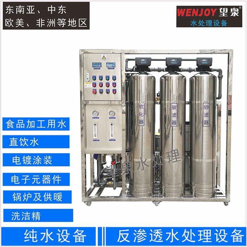 大型反渗透纯水设备东南亚非洲出口中东去离子水过滤器水处理设备