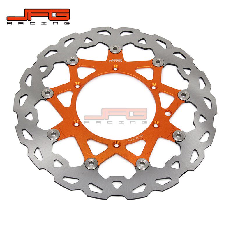 适用125-530 SX SXF EXC SMR 320MM摩托车浮动盘刹车盘碟刹盘