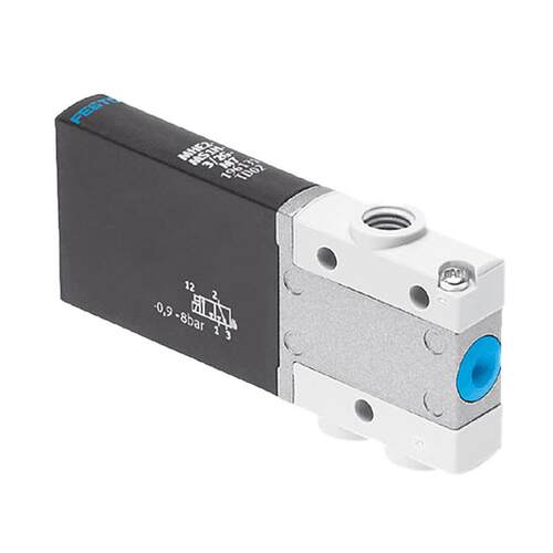 FESTO原装MHE2-M1H/MS1H-5/3/2G/O/-M7/QS-4-K电磁阀