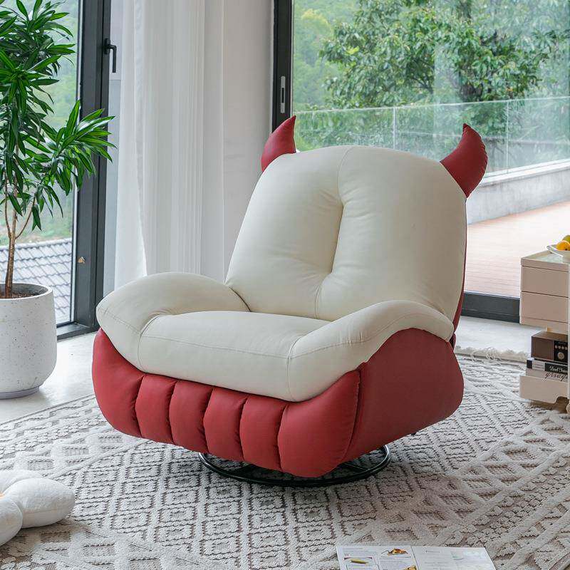 人沙发电795摇动多功能客厅单家用皮艺网红色摇椅拼懒人沙发可睡