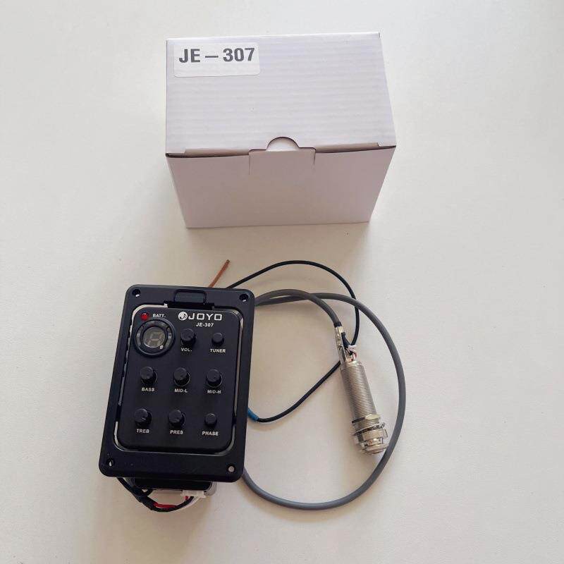 JOSEDYO卓乐J效E-307带校音功能的5段EQ吉他拾音器音器调音器