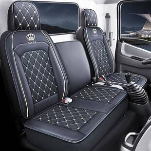 货车四季五坐透气座江淮JAC骏铃V6康铃H3帅铃国全包座套皮667垫革