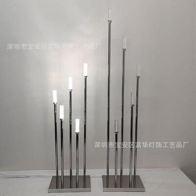 奥新款婚庆道IOP具水晶斯路引灯火景柴头装饰灯婚礼堂布置布摆卡