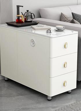 s^wsw轻奢XK-NBSC0沙发边^柜现小型可移动家用茶几简户约代岩板客