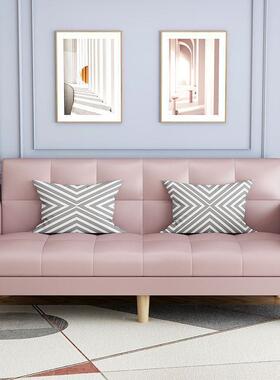 NRP沙小发户型客厅家用20沙新25款简约现代三人位出租房两用折叠