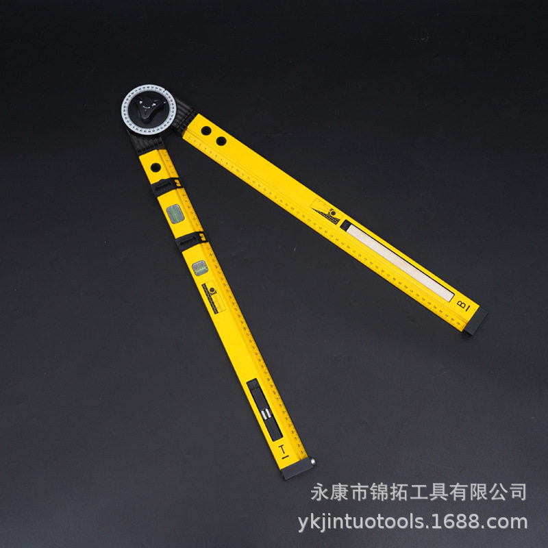多功能木工划线圆规角度仪