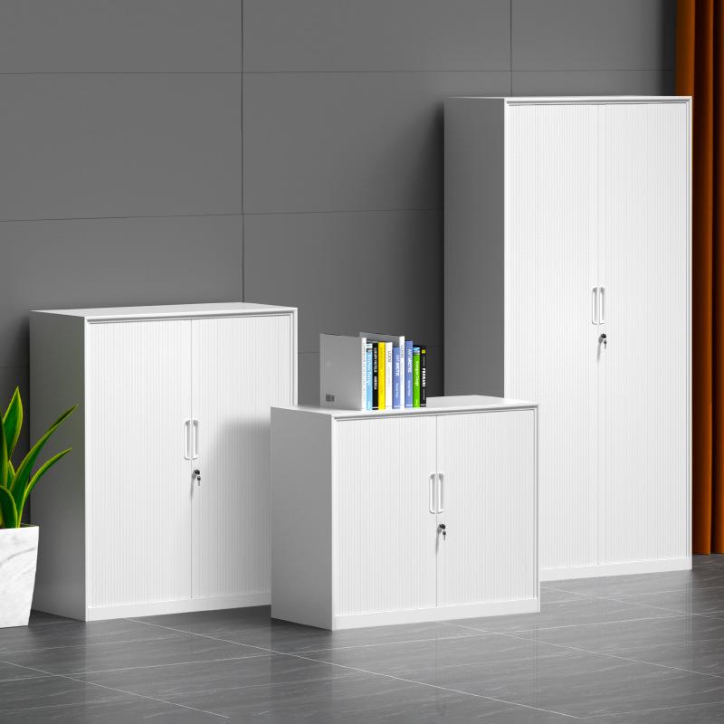 门柜办公室制推拉钢门文卷件柜带锁加厚铁皮柜财凭务SH-041证资料