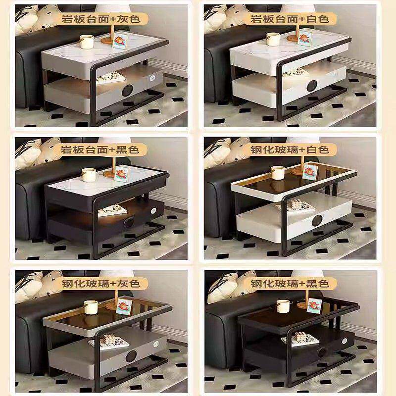 沙奢发边柜轻柜客厅收纳可移动实木沙发边几YMD侧柜家用小茶边几