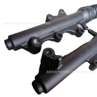 踏板摩托车迅鹰ZY125尚领超级鹰碟刹前减震油刹避震液压避震总成