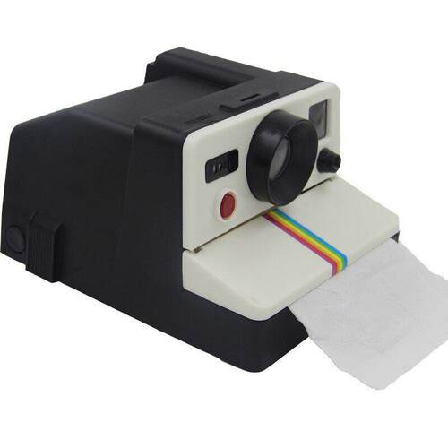 Camera Tissue Box复古相机纸巾盒家用卷纸盒照相机卷筒纸巾抽