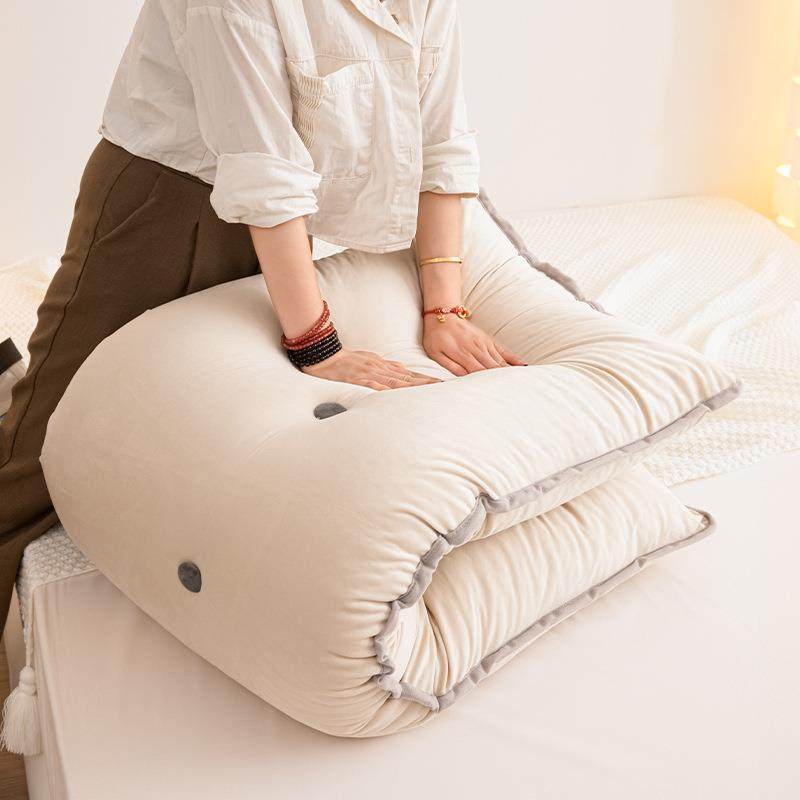 三角床头护靠无垫软包背厂DWN家直销榻榻米床头腰大靠背靠可拆洗