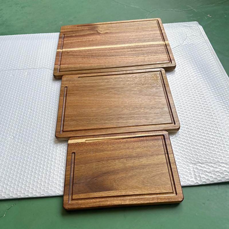 房现货相思木砧SYA板切家用厨菜板套装方形加厚带汁水槽案板可log