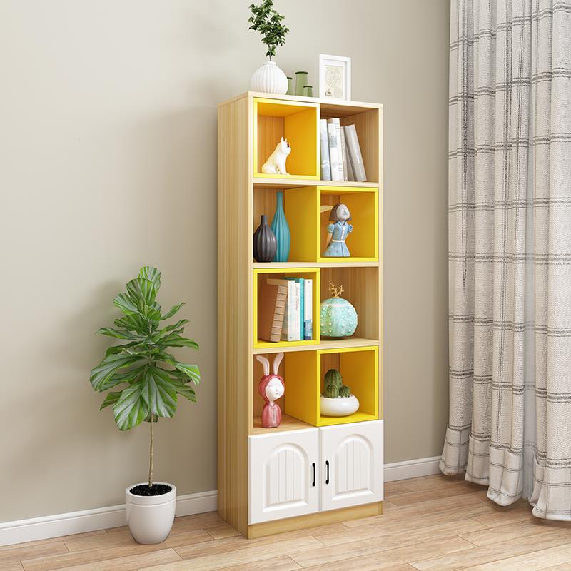 0J书置物用架落现地简约代学生F76SSJ78书柜客厅多层省空间儿架童