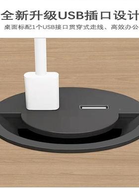 员办公桌桌子办位公tb-66990室简约现代财务四人位办公职桌工位员