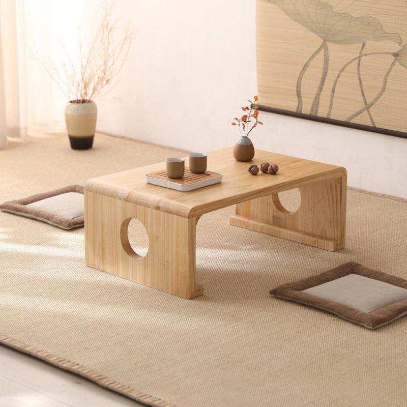 实木榻榻米茶桌几飘窗CEF桌炕阳约台小桌榻子简榻米茶桌国学桌古