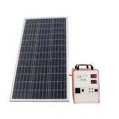 太阳能电机家发庭用套3一00W太阳能发FDN电系全统逆控体机