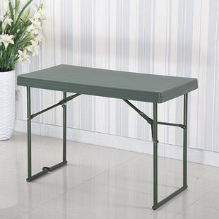 外便携式塑料叠桌展子会长方形屋59709桌出租餐桌夜市摆折摊桌子