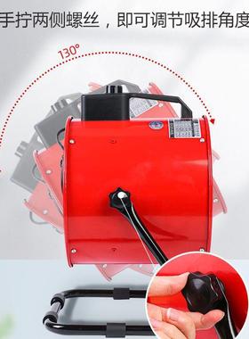 风扇免安装换免孔油烟机家用肠粉打机排蒸汽厨TTJ房排气排扇排气