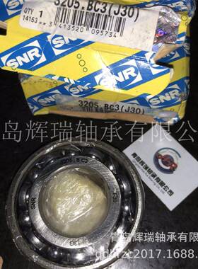 SN角接触球m承3205.BC3（J3GXF0）内径25mm外径R52m厚度20.638轴m