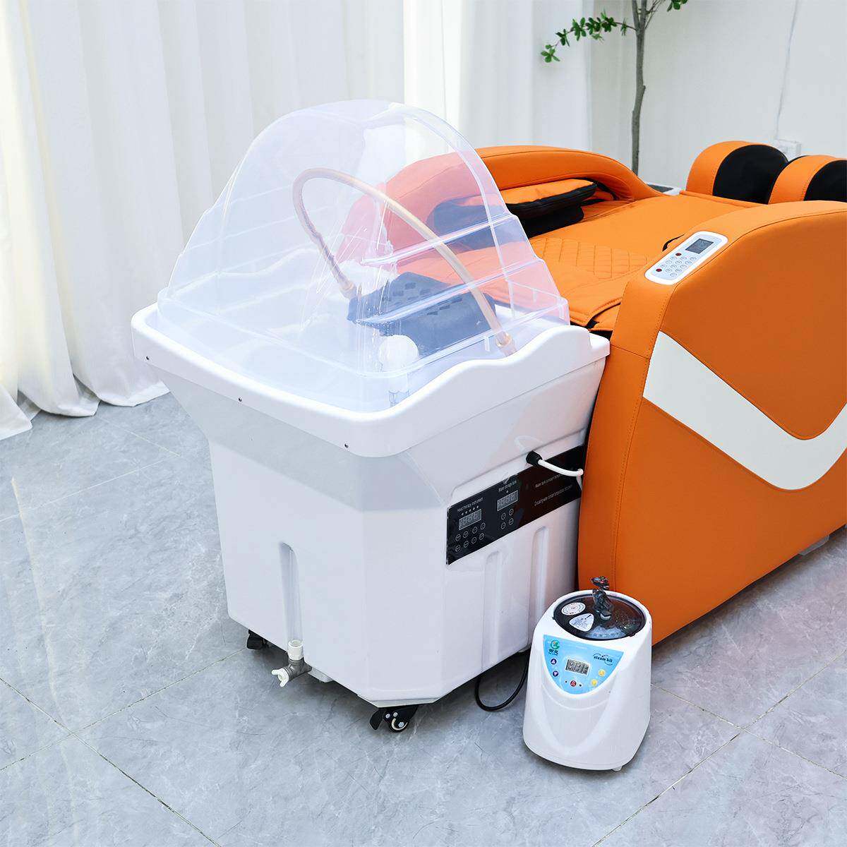 免接携下水按摩洗头头床全智能上电动按摩理发店发廊专用SMB-54便