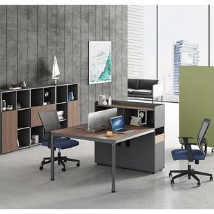 厂家直现代办公书桌风格老板办公桌经理桌桌职财务桌时尚供美观自