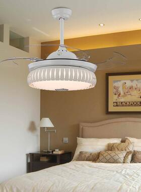 鸟欧式简约风扇灯客风厅卧室l隐ed形吊扇灯巢造FSD0159型节能环保