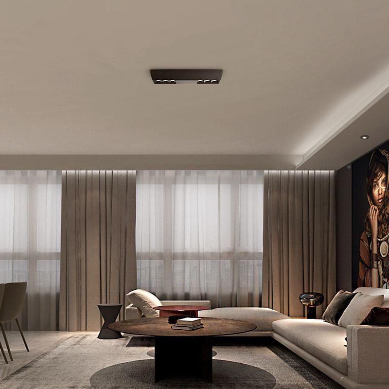 L式D无主线E条明装九宫格筒灯吸顶免开展孔客JC-022厅厅酒店别墅